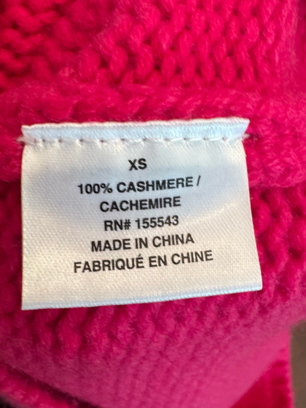 Sablyn Sleeveless Cashmere Top in Fuchsia
Size XS - Picture 9 of 9